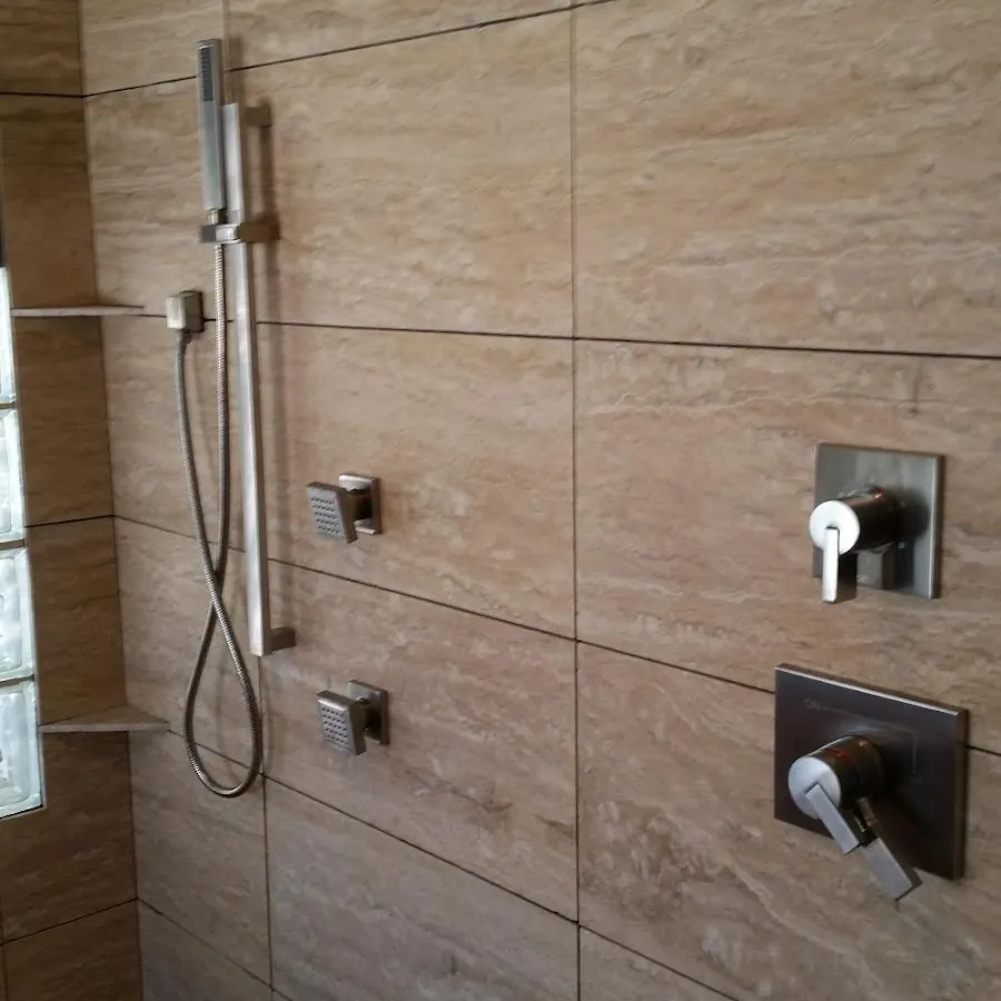 Shower fixture installation for Water Heater Replacement in Gardner